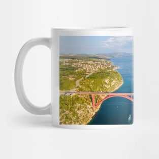 Maslenica bridge, Croatia Mug